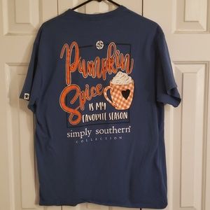 Pumpkin spice Simply Southern t